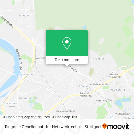 Ringdale Gesellschaft für Netzwerktechnik map