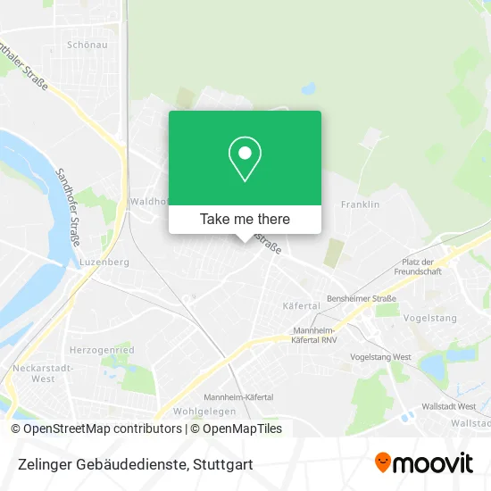 Карта Zelinger Gebäudedienste