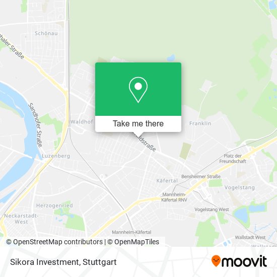 Sikora Investment map