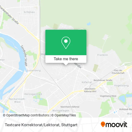 Карта Textcare Korrektorat/Lektorat