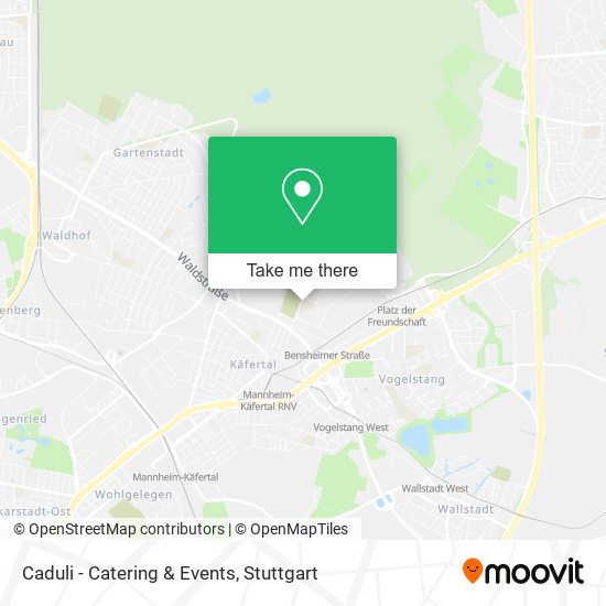 Caduli - Catering & Events map