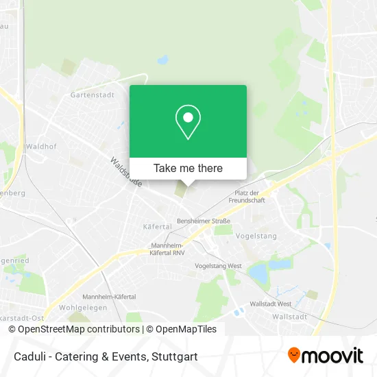 Карта Caduli - Catering & Events