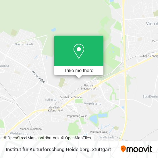 Institut für Kulturforschung Heidelberg map