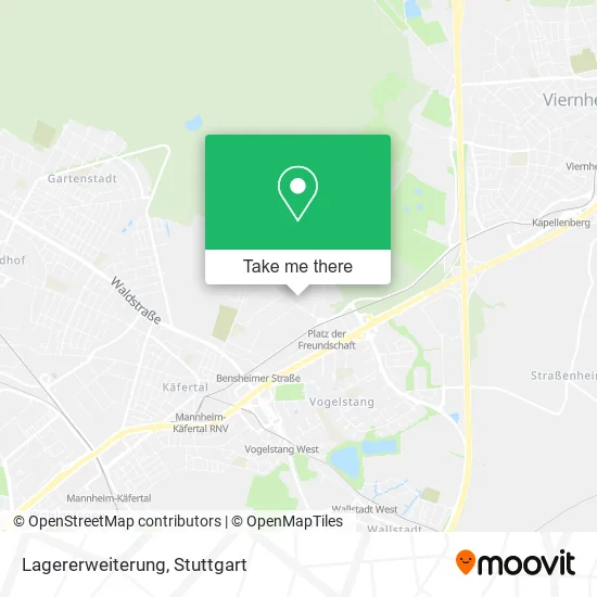 Карта Lagererweiterung