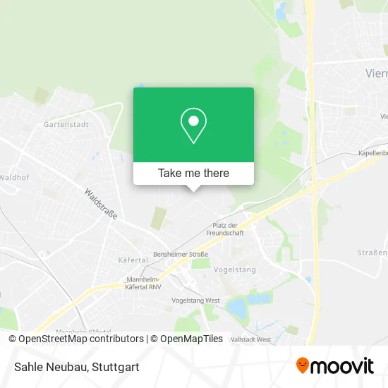 Карта Sahle Neubau