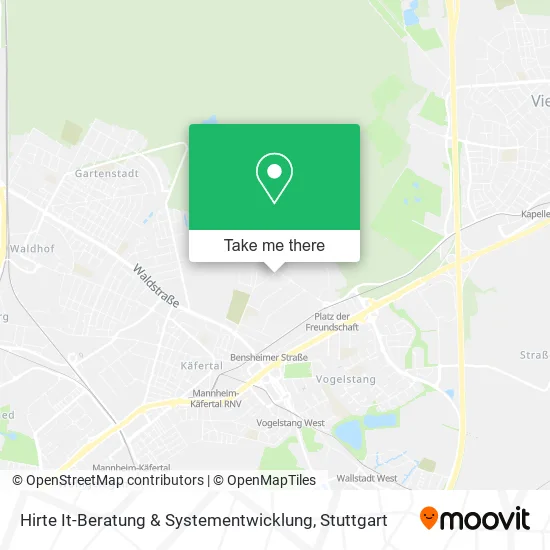 Карта Hirte It-Beratung & Systementwicklung