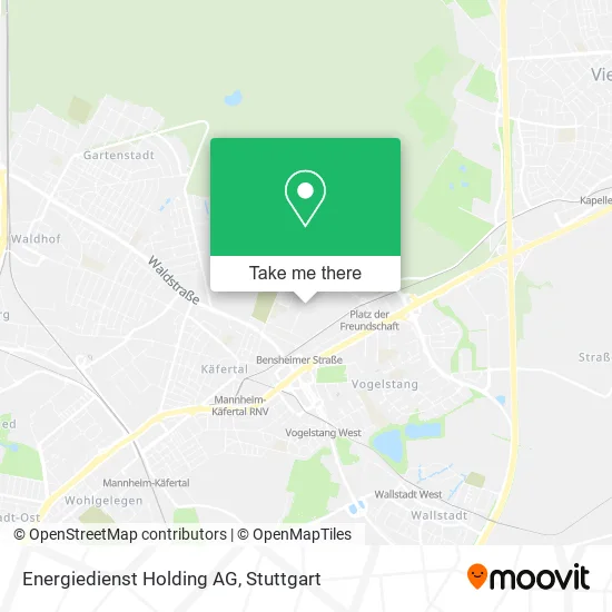 Карта Energiedienst Holding AG