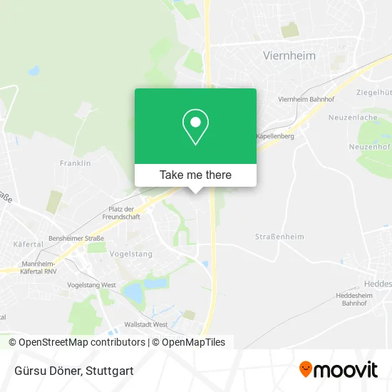 Карта Gürsu Döner