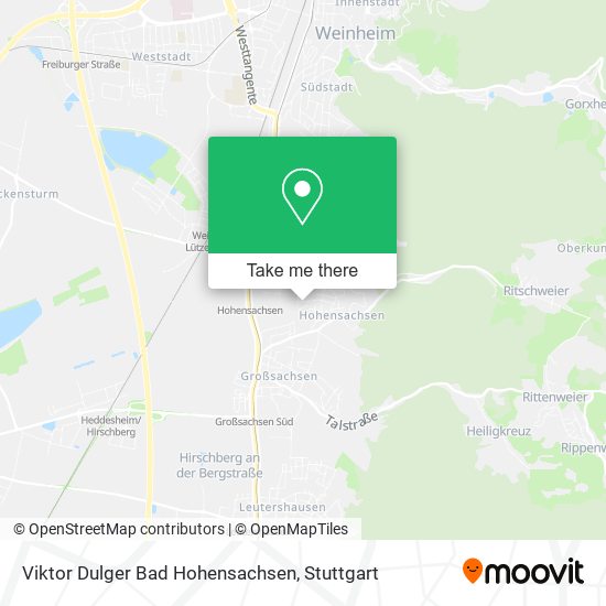 Карта Viktor Dulger Bad Hohensachsen