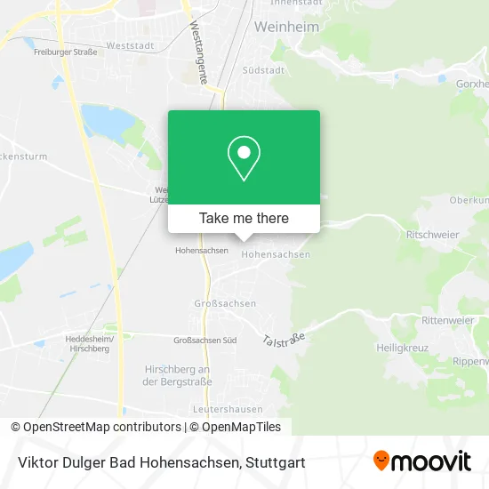 Карта Viktor Dulger Bad Hohensachsen