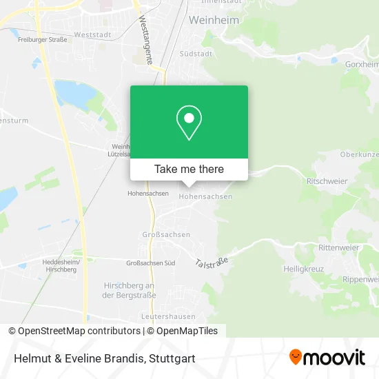 Карта Helmut & Eveline Brandis