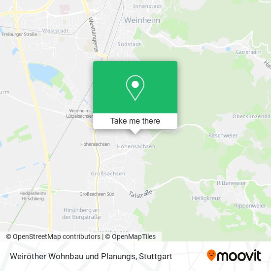Карта Weiröther Wohnbau und Planungs