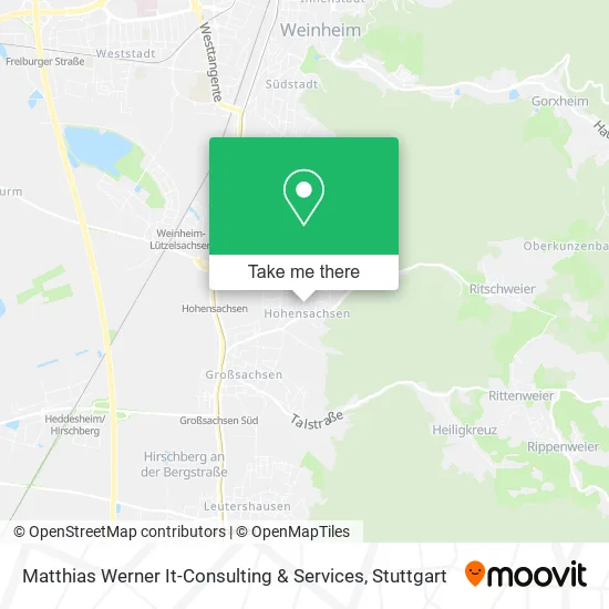 Карта Matthias Werner It-Consulting & Services