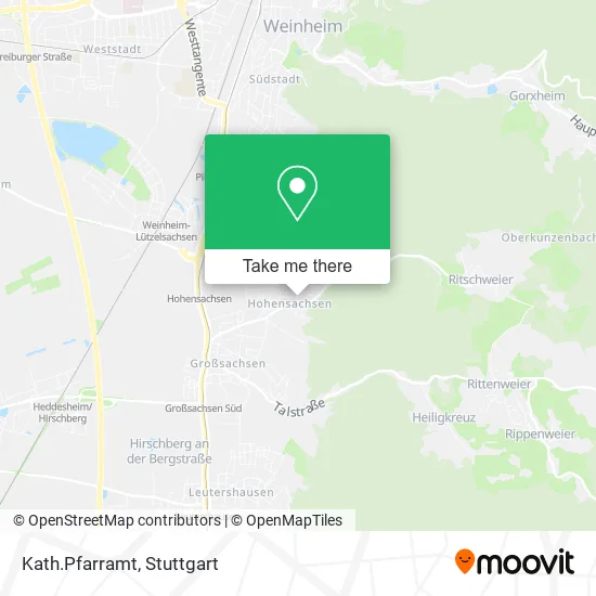 Карта Kath.Pfarramt