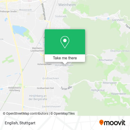 Карта English