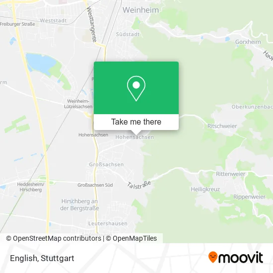 Карта English