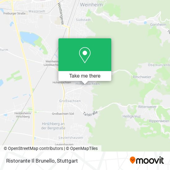 Ristorante Il Brunello map