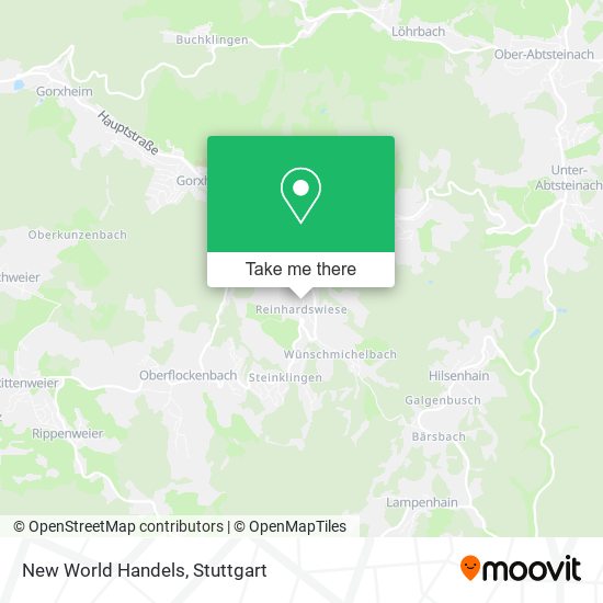 Карта New World Handels