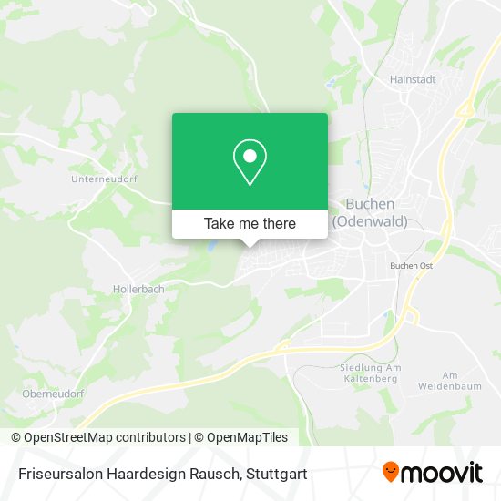 Friseursalon Haardesign Rausch map
