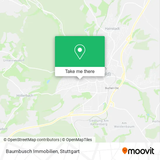 Карта Baumbusch Immobilien