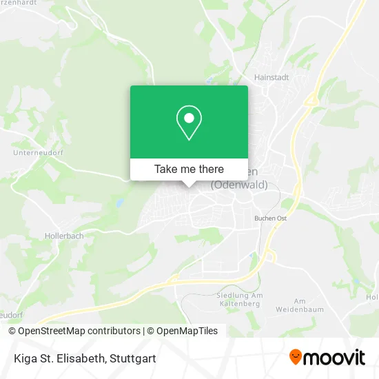 Карта Kiga St. Elisabeth