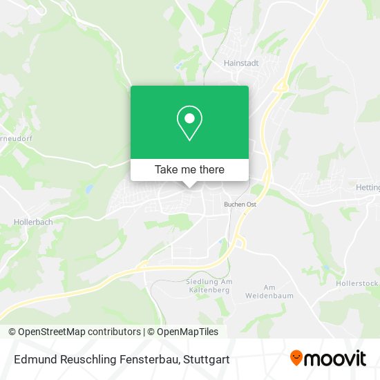 Edmund Reuschling Fensterbau map