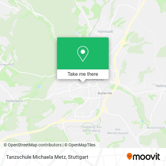 Tanzschule Michaela Metz map