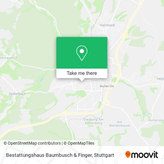 Карта Bestattungshaus Baumbusch & Finger