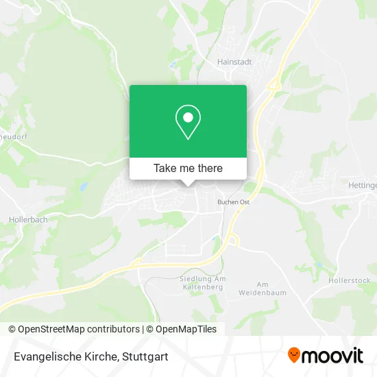 Карта Evangelische Kirche