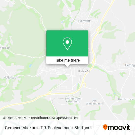 Карта Gemeindediakonin T.R. Schlessmann
