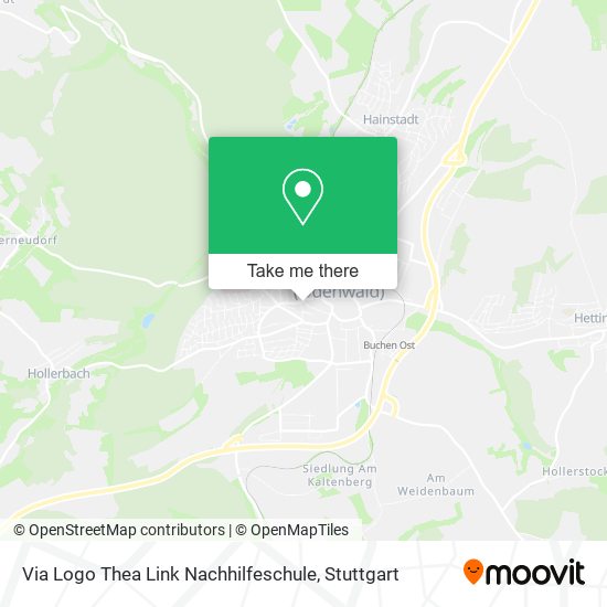 Карта Via Logo Thea Link Nachhilfeschule
