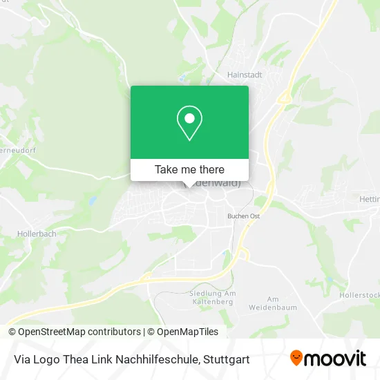 Via Logo Thea Link Nachhilfeschule map