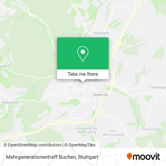 Mehrgenerationentreff Buchen map