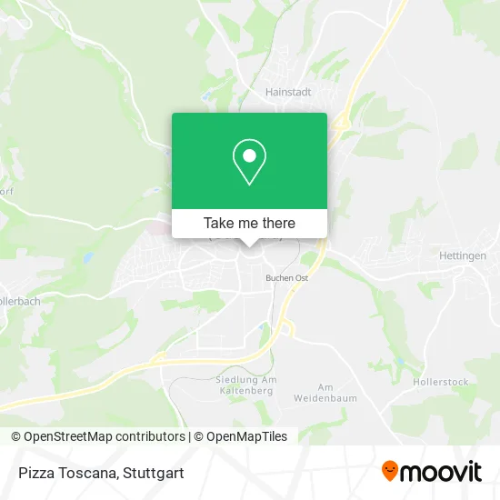 Карта Pizza Toscana