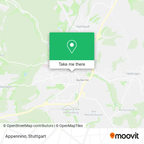 Карта Appennino