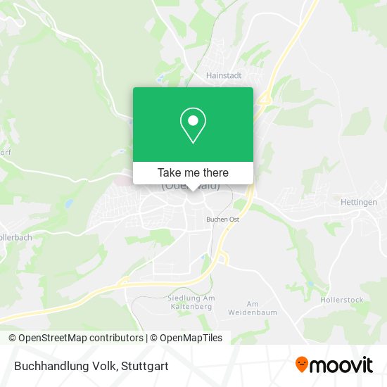 Buchhandlung Volk map