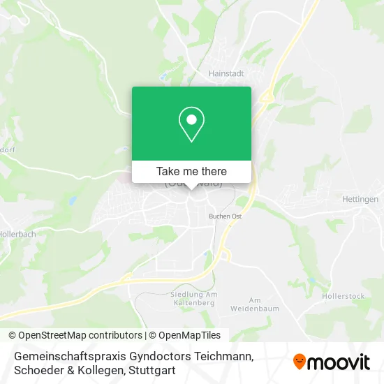 Карта Gemeinschaftspraxis Gyndoctors Teichmann, Schoeder & Kollegen