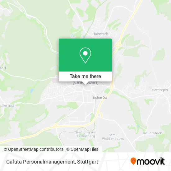 Карта Cafuta Personalmanagement