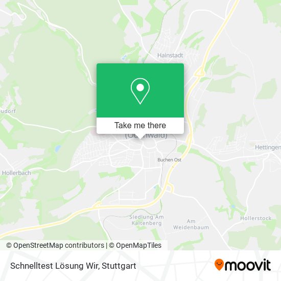 Schnelltest Lösung Wir map