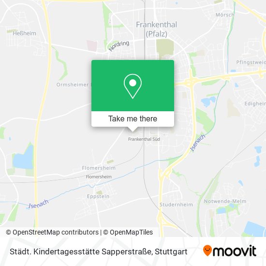 Städt. Kindertagesstätte Sapperstraße map