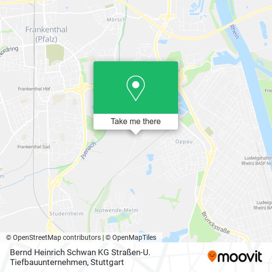 Bernd Heinrich Schwan KG Straßen-U. Tiefbauunternehmen map
