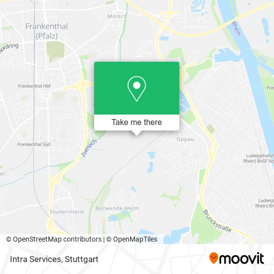 Карта Intra Services