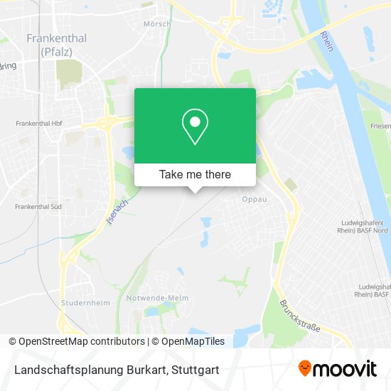 Карта Landschaftsplanung Burkart
