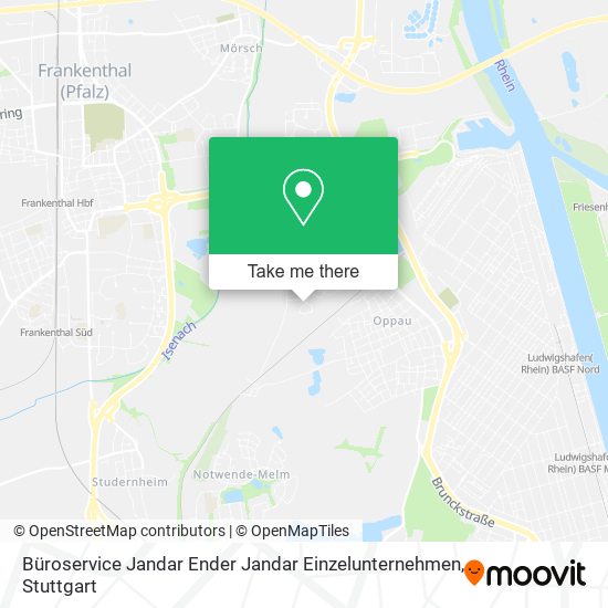 Büroservice Jandar Ender Jandar Einzelunternehmen map