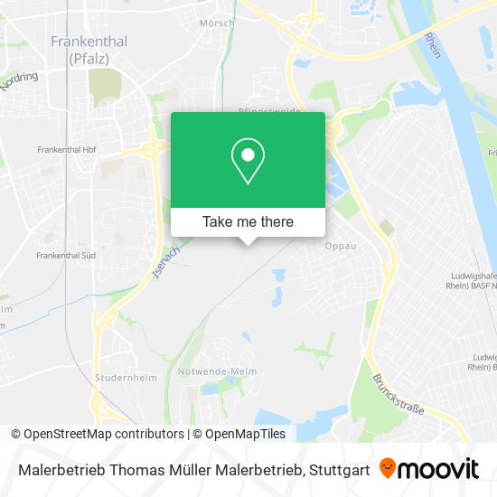 Malerbetrieb Thomas Müller Malerbetrieb map