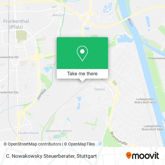 Карта C. Nowakowsky Steuerberater