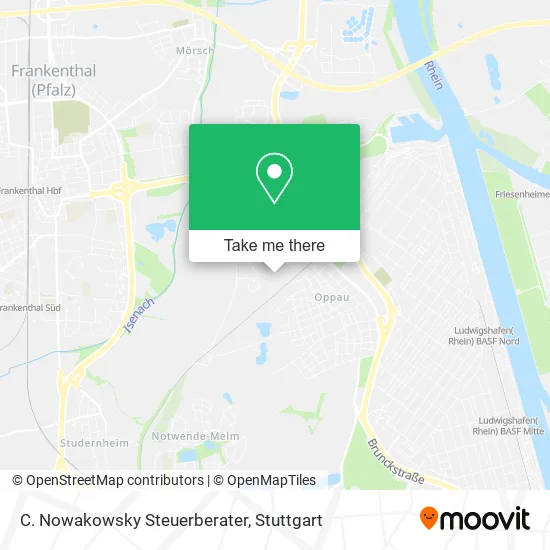 Карта C. Nowakowsky Steuerberater