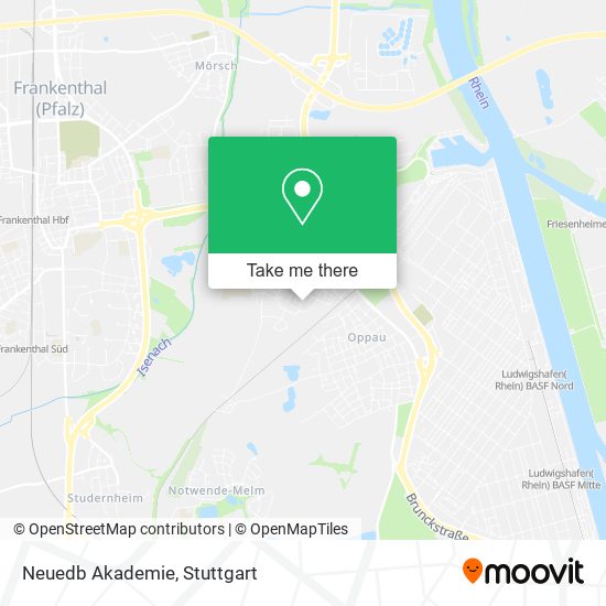 Карта Neuedb Akademie