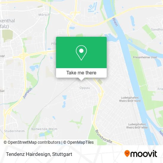 Карта Tendenz Hairdesign