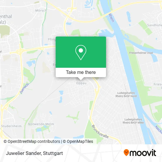 Карта Juwelier Sander